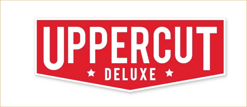 Uppercut Deluxe White and Red Logo